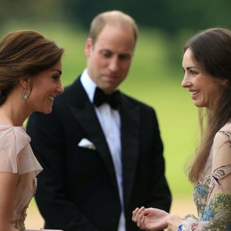 El Príncipe William esposo de Kate Middleton se rumorea que tuvo una relación con Rose Hanbury