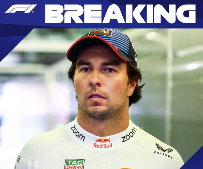 Checo Pérez recibe penalización en el GP Australia