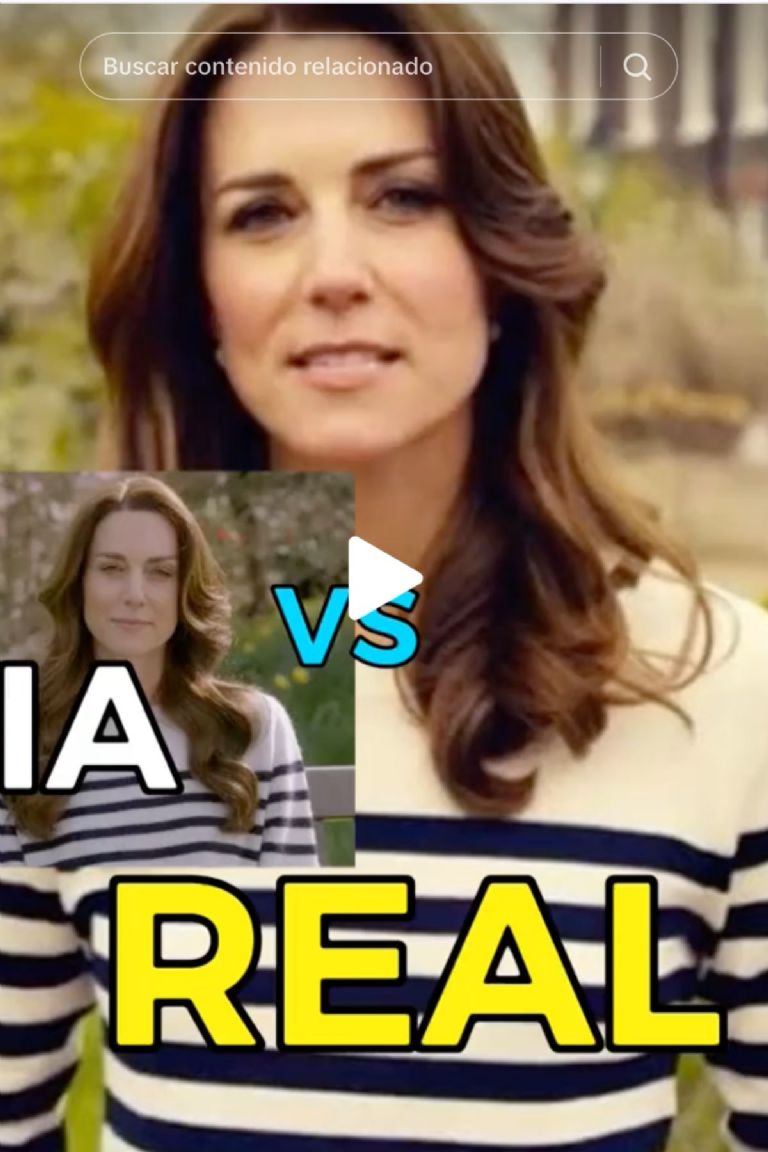 Cuáles son las pruebas que el video de Kate Middleton está hecho con inteligencia artificial