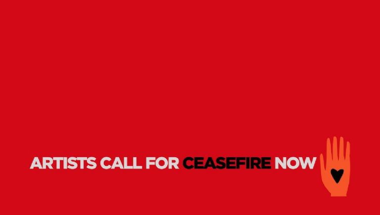 Pines rojos en la ceremonia de los Oscar recordaron la urgencia del cese al fuego en la conflictiva región de Gaza e Israel