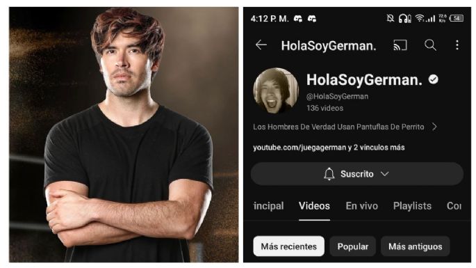 ¿Que le pasó al canal de YouTube de 'Hola soy Germán'? Perdió millones de seguidores