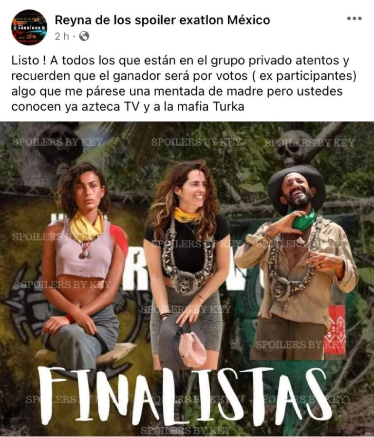 Finalistas del reality Survivor México 2024