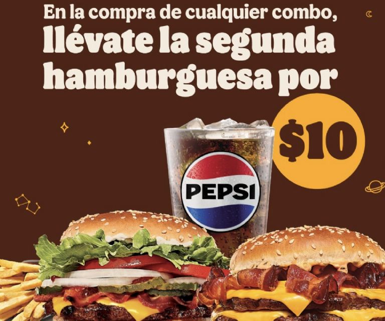 Promoción de Burger King por el Día de la Hamburguesa 2024