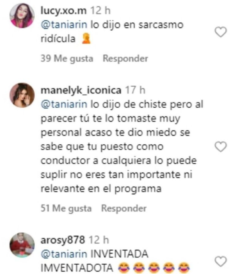 Controversia entre Tania Rincón y Manelyk