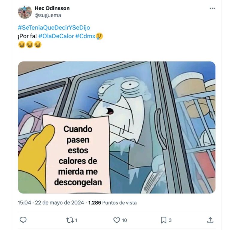 ola de calor en cdmx deja memes para todos los chilangos