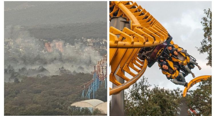 ¿Six Flags cerrará por el incendio en el Bosque de Tlalpan? Esto es lo que sabemos