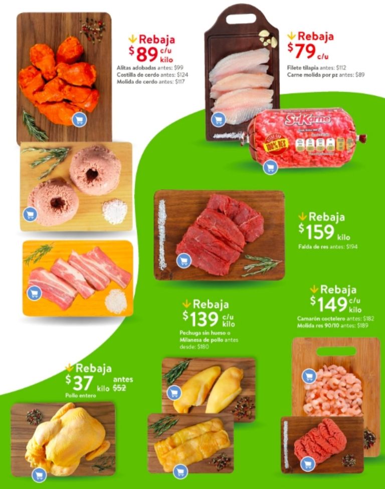 Ofertas el martes de frescura en Walmart 25 de junio