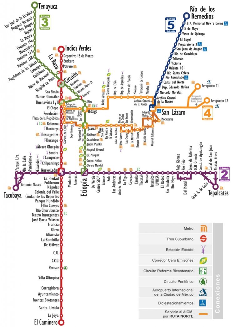 Nuevas líneas del Metrobús de CDMX