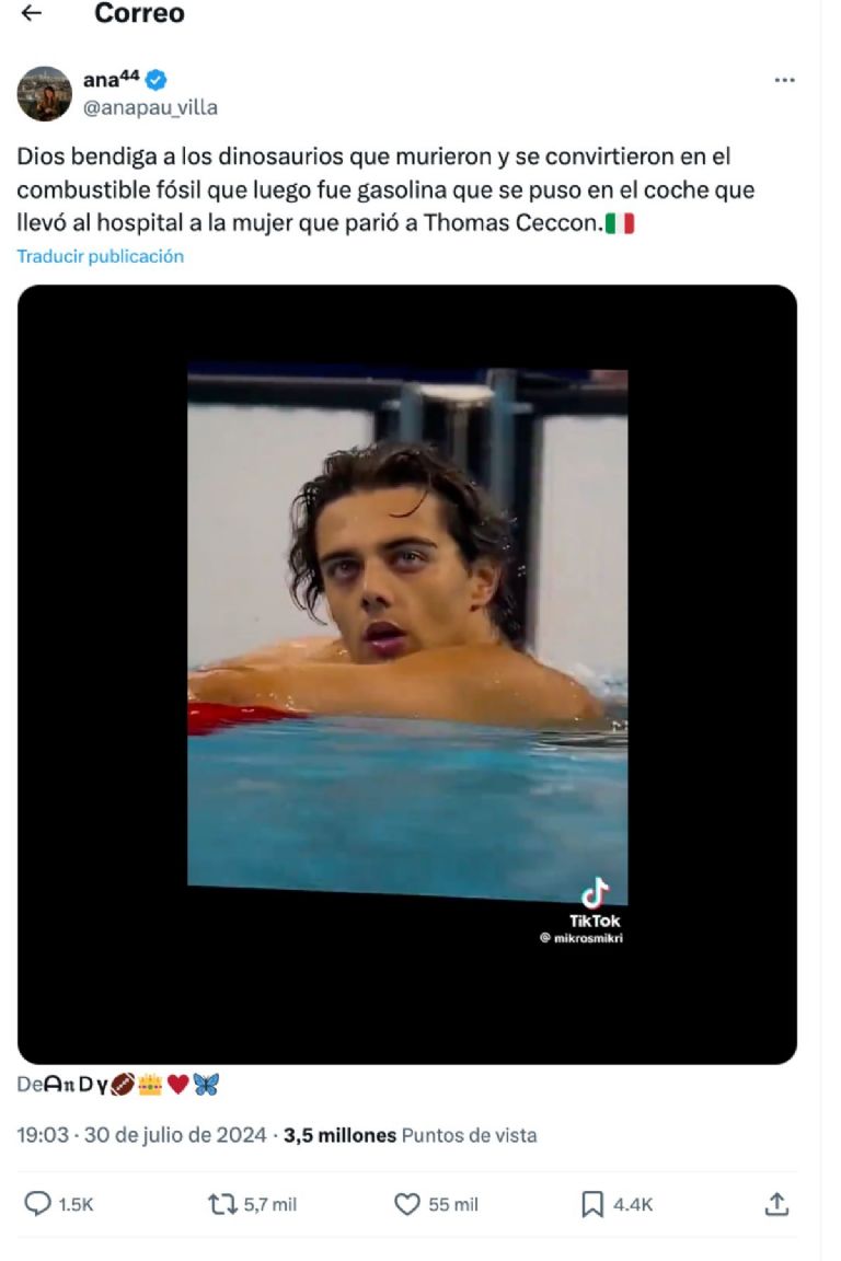 thomas ceccon el nadador italiano ha desatado una ola de memes