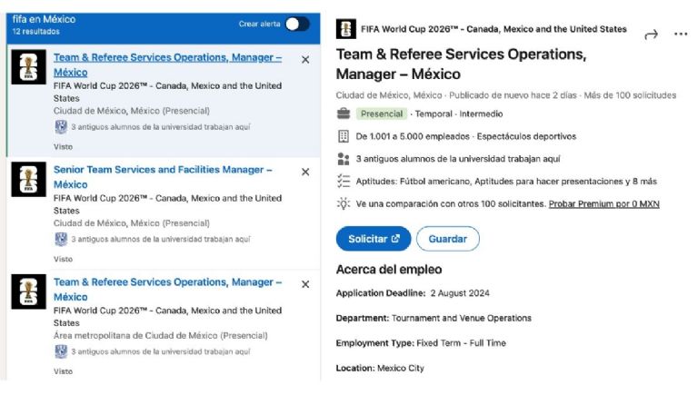 como postularme a las vacantes de la fifa en mexico para el mundial de 2026