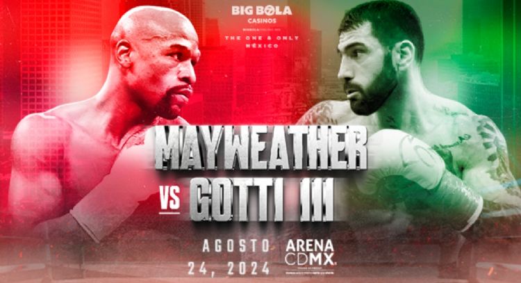 Floyd Mayweather vs John Gotti III: Horario, cartelera completa y dónde ver EN VIVO desde México