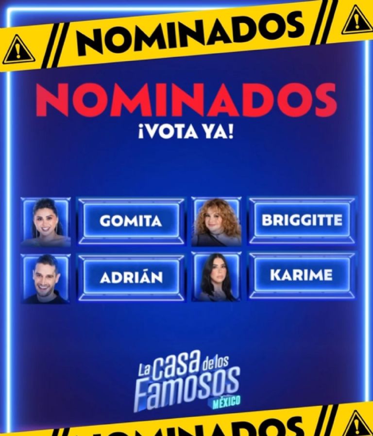 Así fue el posicionamiento contra los nominados de La Casa de los Famosos México este domingo 1 de septiembre