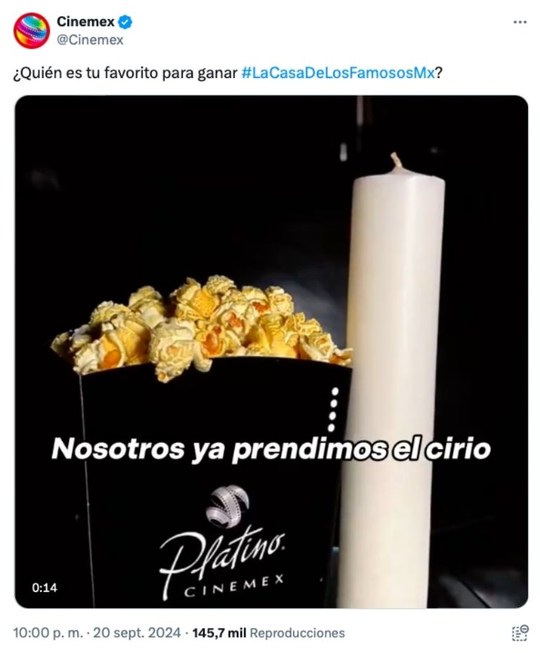 Cinemex pondrá la final de La Casa de los Famosos México en cines