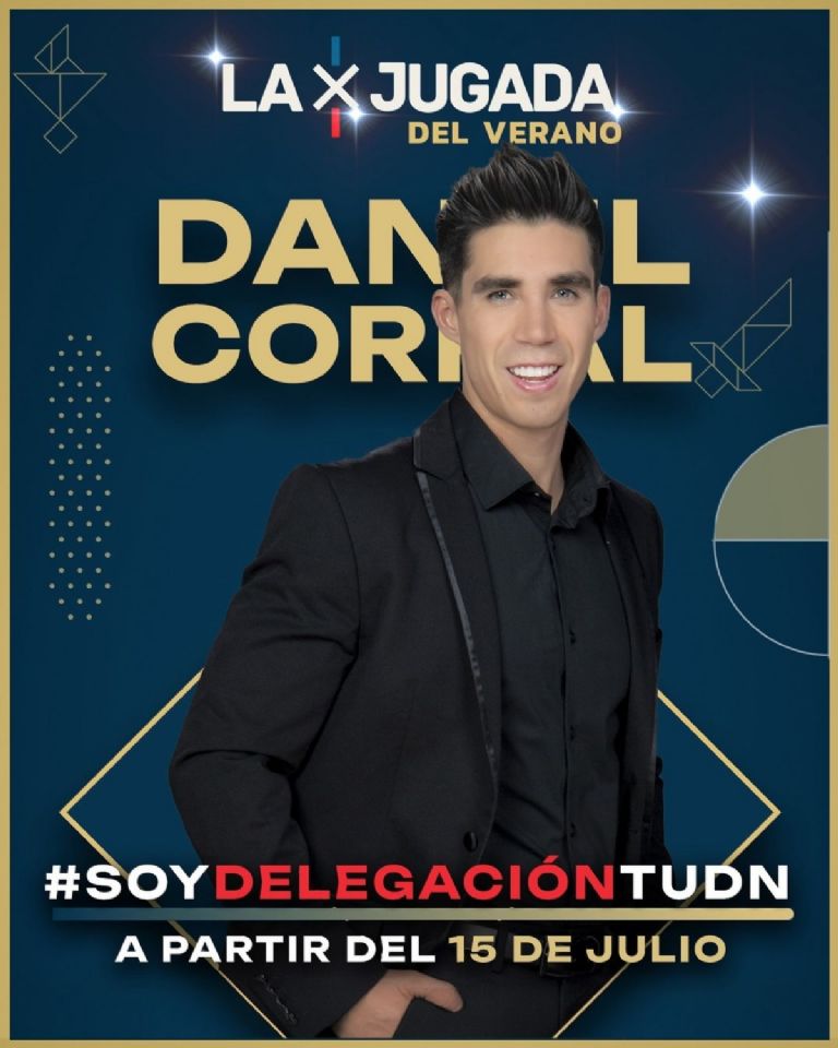 Daniel Corral regresa con su esposa