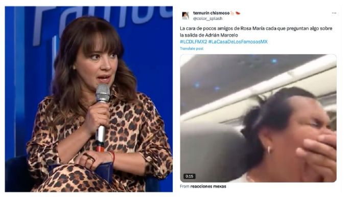 Los memes se comen viva a Rosa María Noguerón tras defender a Adrián Marcelo en conferencia de La Casa de los Famosos México